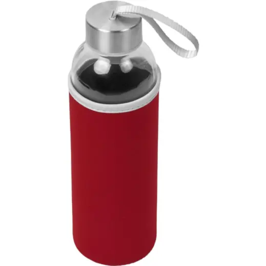 Kooshty Neo Glass Water Bottle Red Unbranded
